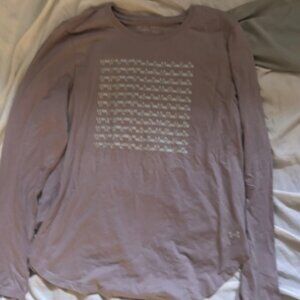 under armour size extra large womens shirt active purple tee t shirt athletic